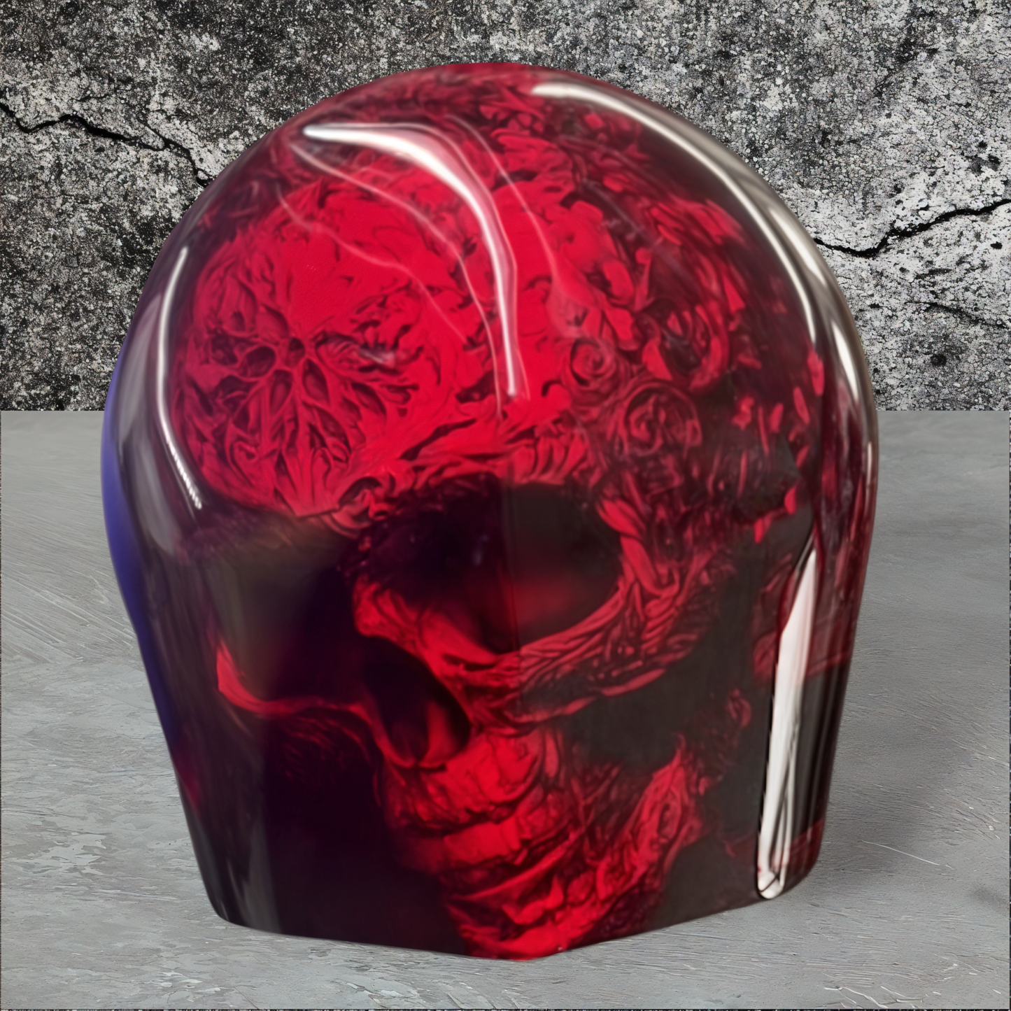 Scrollwork Skulls (Horn Cover)