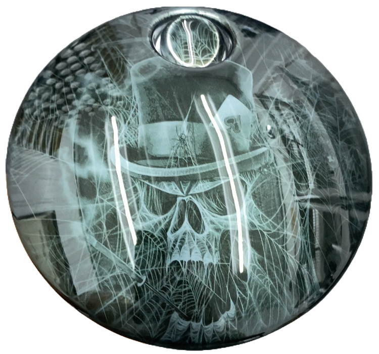 Top Hat Skulls (Fuel Door)