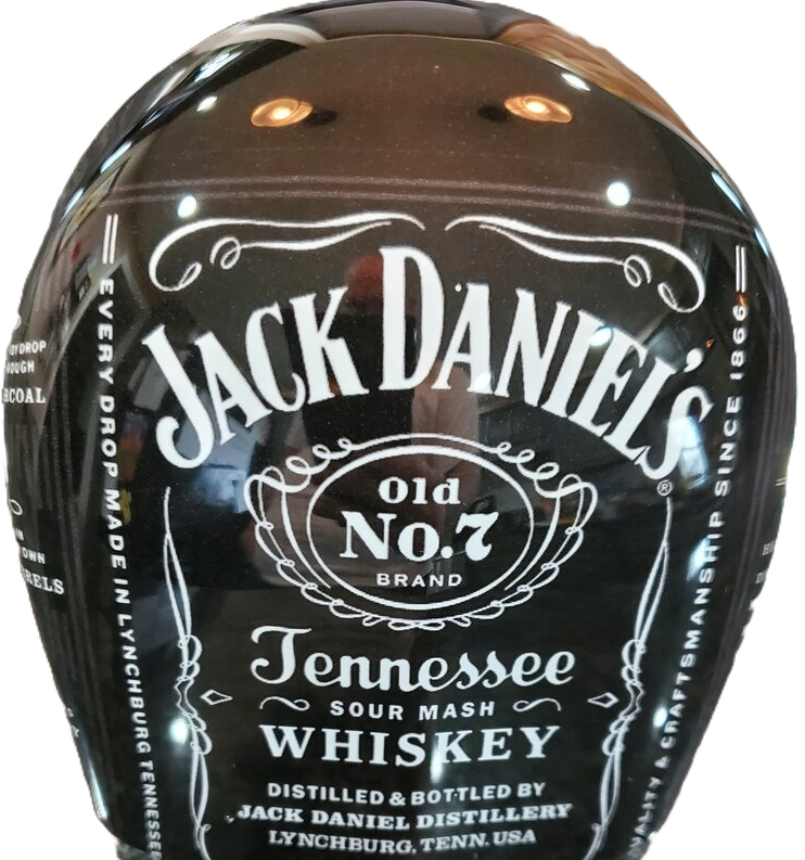 JACK DANIELS BOTTLE LABEL (Horn Cover)