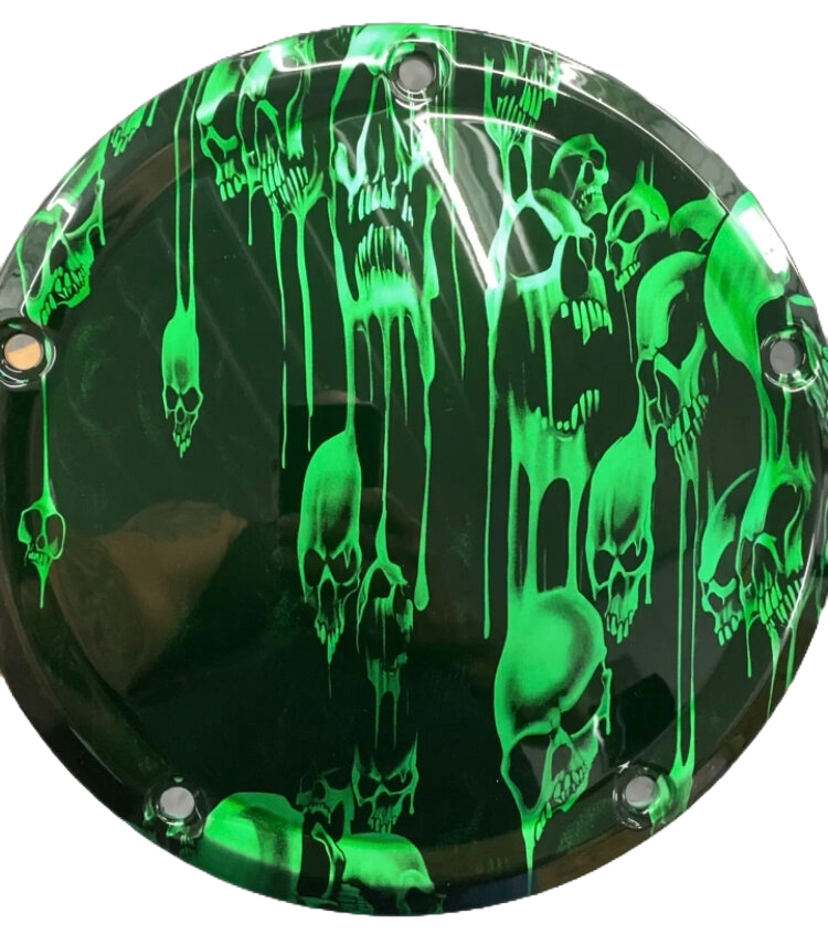 Melting Skulls (Derby Cover)