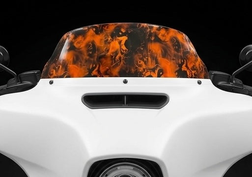 Fiery Depths - Windshield
