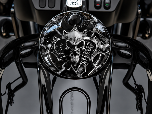 Chained Skulls (Fuel Door)