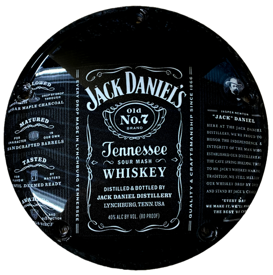 Jack Daniels Bottle Label (Derby Cover)