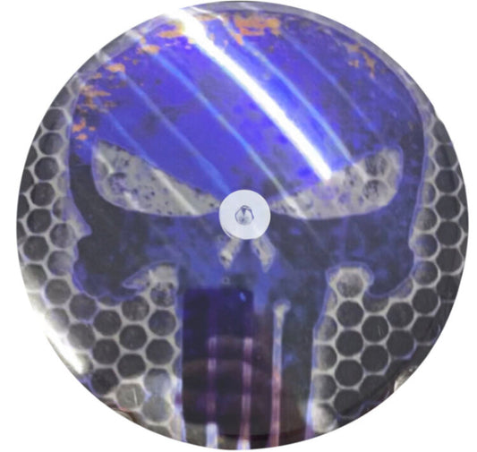Blue Metal Punisher (Air Cleaner Cover)