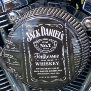 JD Bottle Label (Air Cleaner Cover)