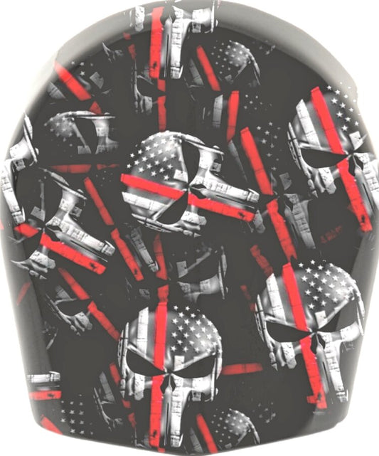 Punisher Flag Thin Red Line (Horn Cover)